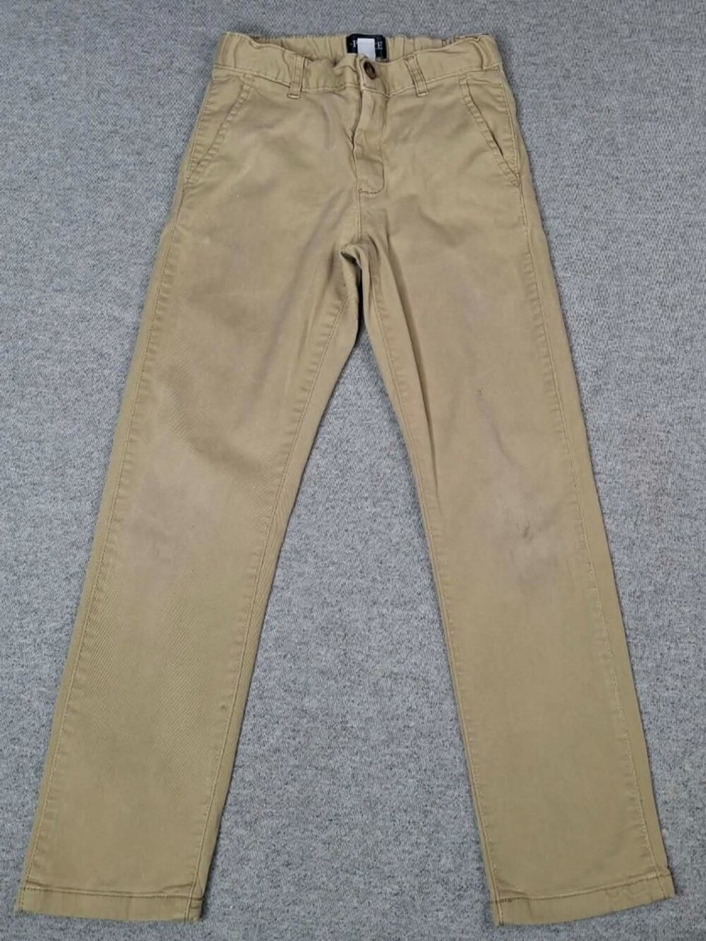 ChildrensPlace Boys Khaki School Pants Size 8 Straight Leg Casual School Uniform